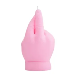 CandleHand Baby 'Fingers Crossed' Pink