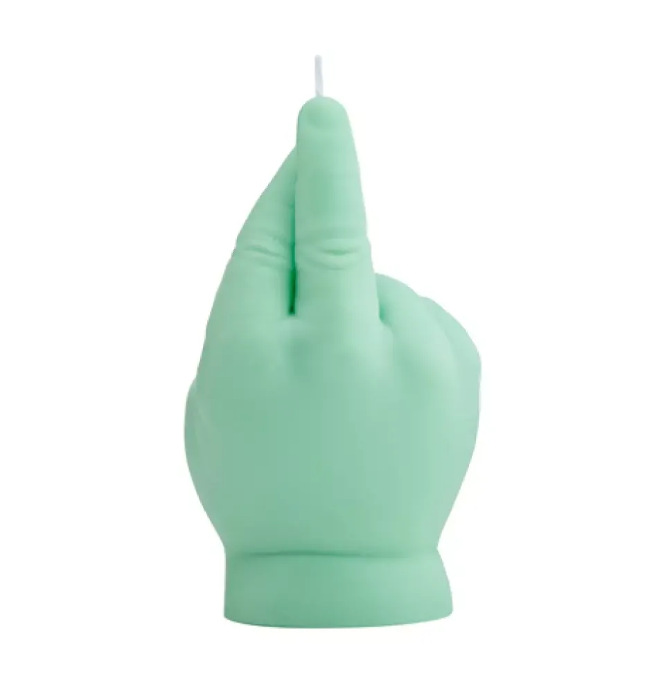 CandleHand Baby 'Fingers Crossed' Green