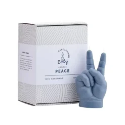 CandleHand Baby 'Peace' Grey