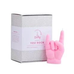 CandleHand Baby 'You Rock' Pink