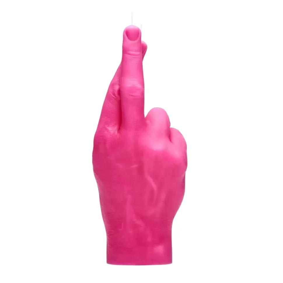CandleHand "Crossed Fingers" Pink