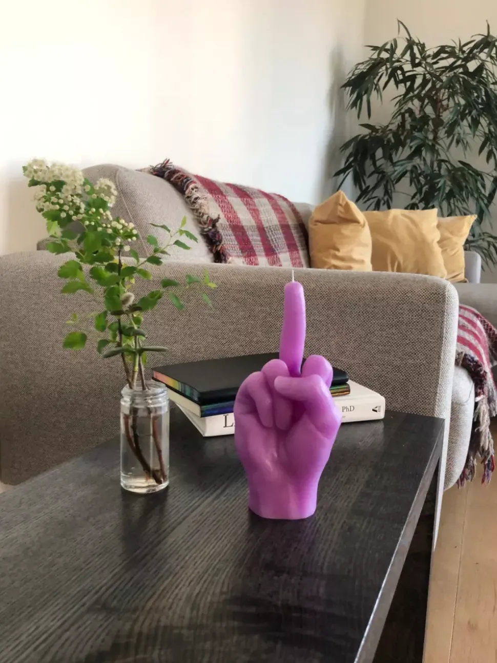 CandleHand "F*ck You" Lilla