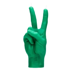 CandleHand "Peace" green