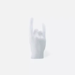 CandleHand Small "You Rock" Hvit