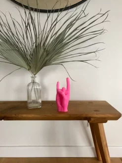 CandleHand "You Rock" pink