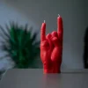 CandleHand "You Rock" red