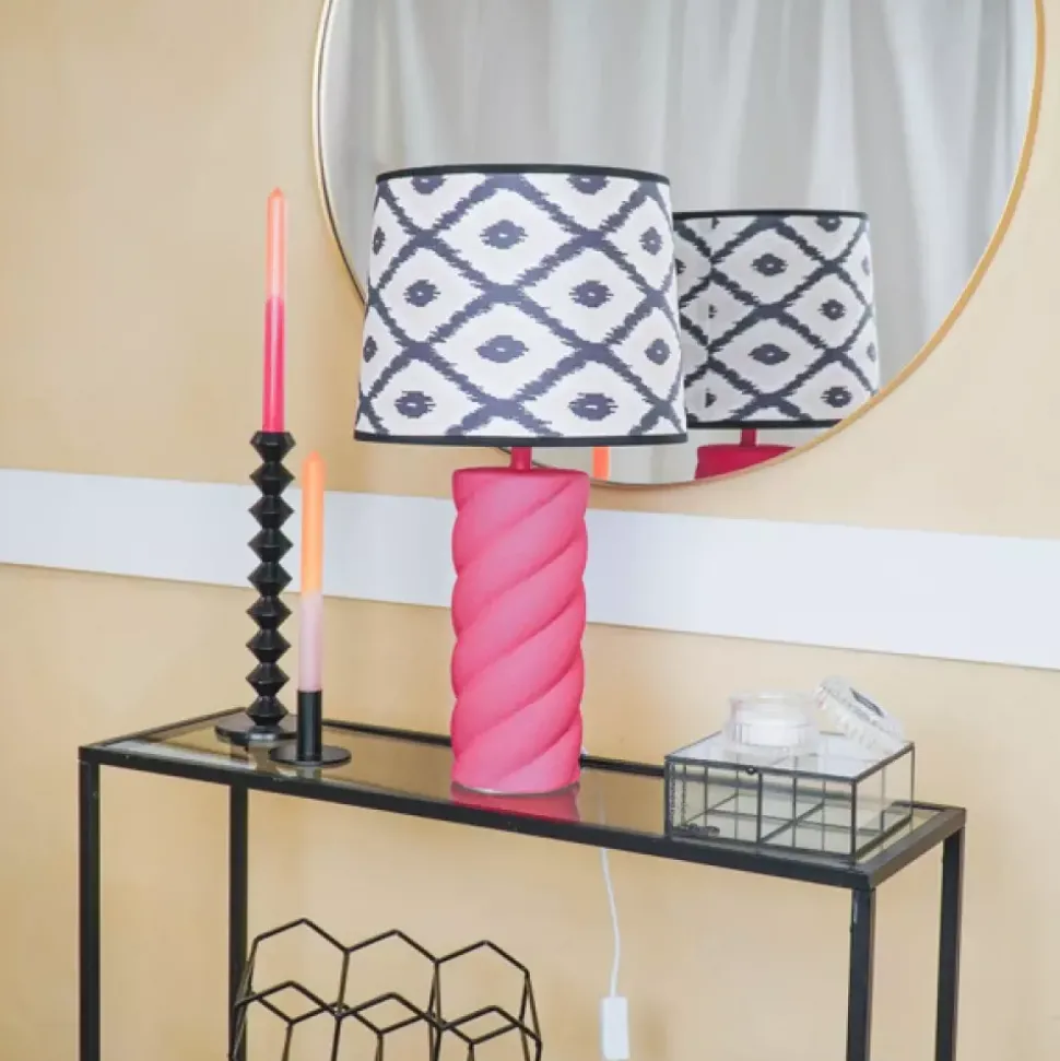 Candy Bordlampe Rosa H28