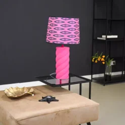 Candy Bordlampe Rosa H28