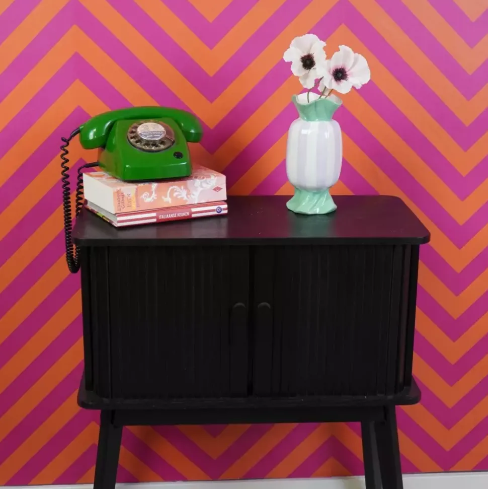 Candy Vase H21 Mint/Lilla