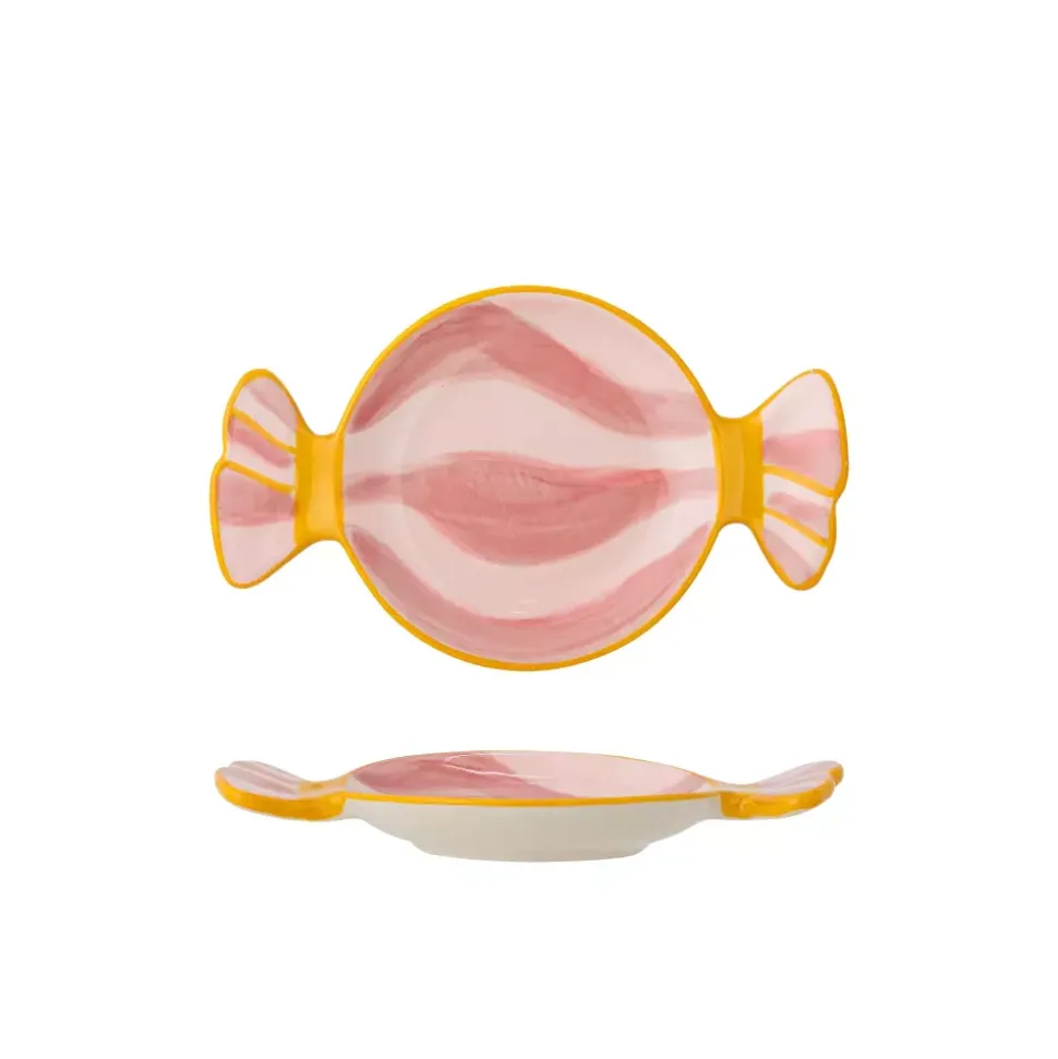 Caramella Serveringsfat, Rosa, Keramikk