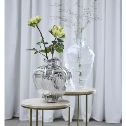 Celeste Vase Silver H25