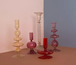 C'est Bon Lysestake Glass Rosa