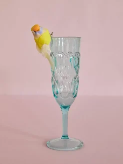 Champagneglass Akryl Mint