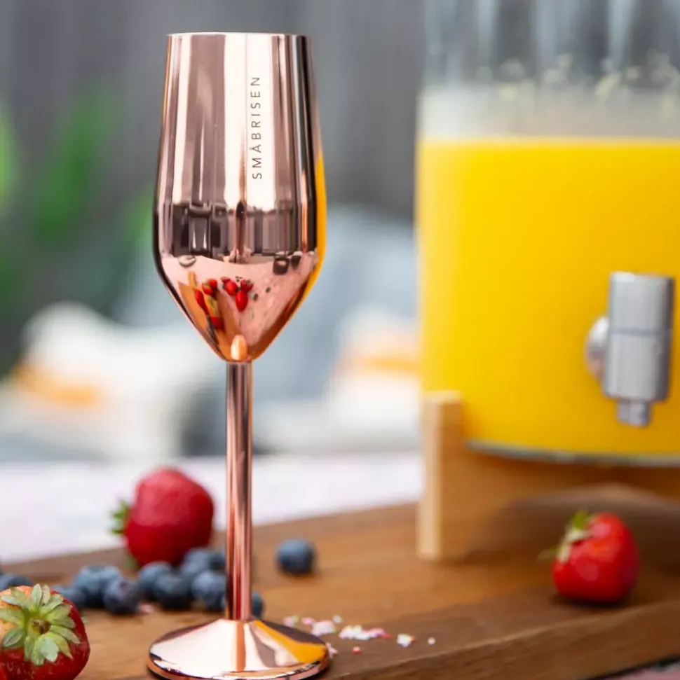 Champagneglass Stål - Småbrisen