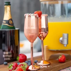 Champagneglass Stål - Småbrisen