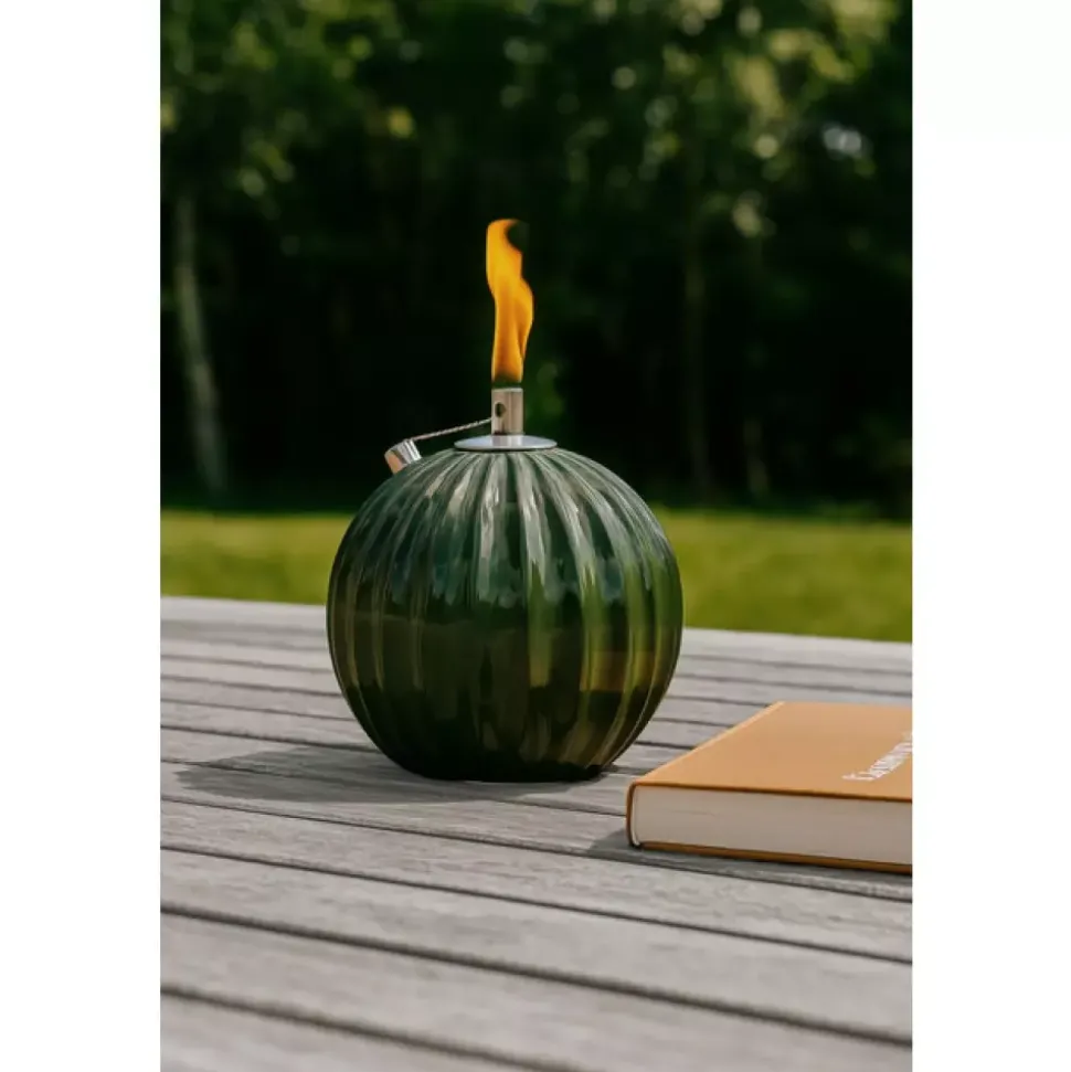 Chapal Oil Lamp Utendørs Green D20