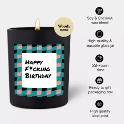 Chatty Candles Happy F*cking Birthday!