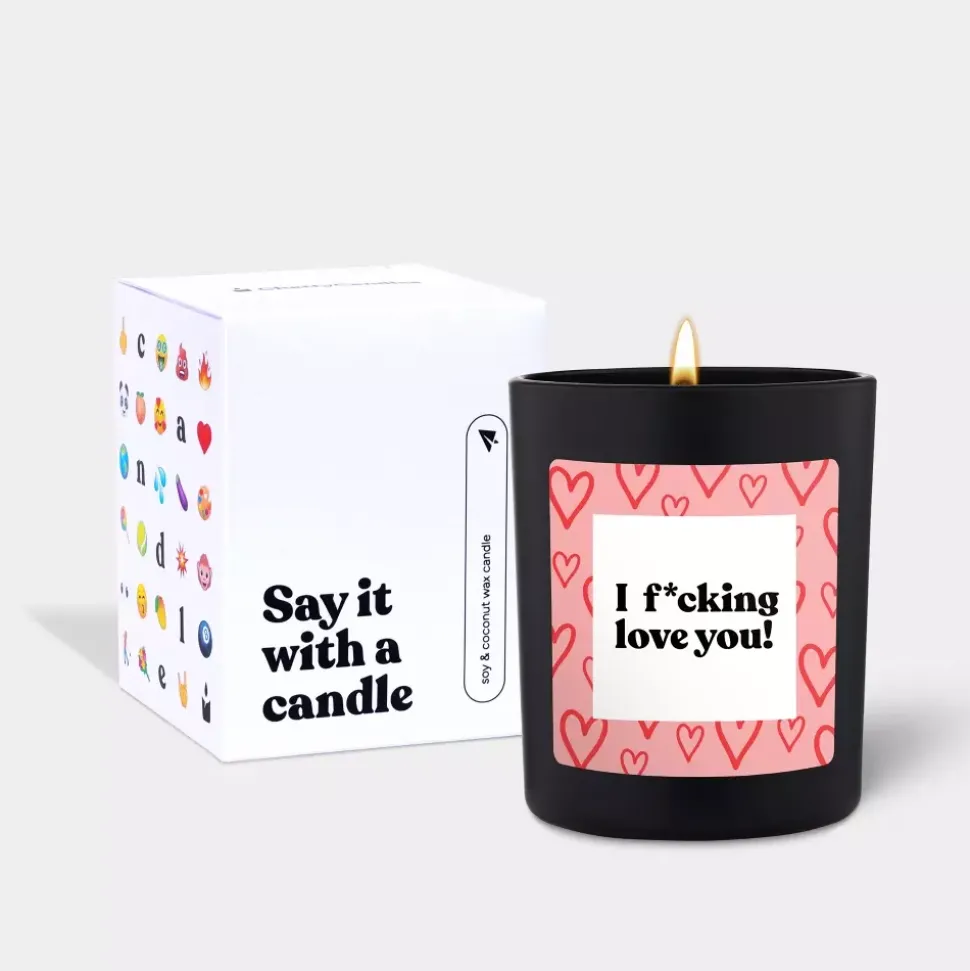 Chatty Candles I F*cking Love You!