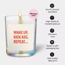Chatty Candles Wake Up, Kick Ass, Repeat...