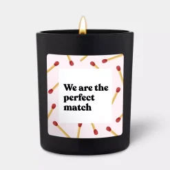 Chatty Candles We Are The Perfect Match