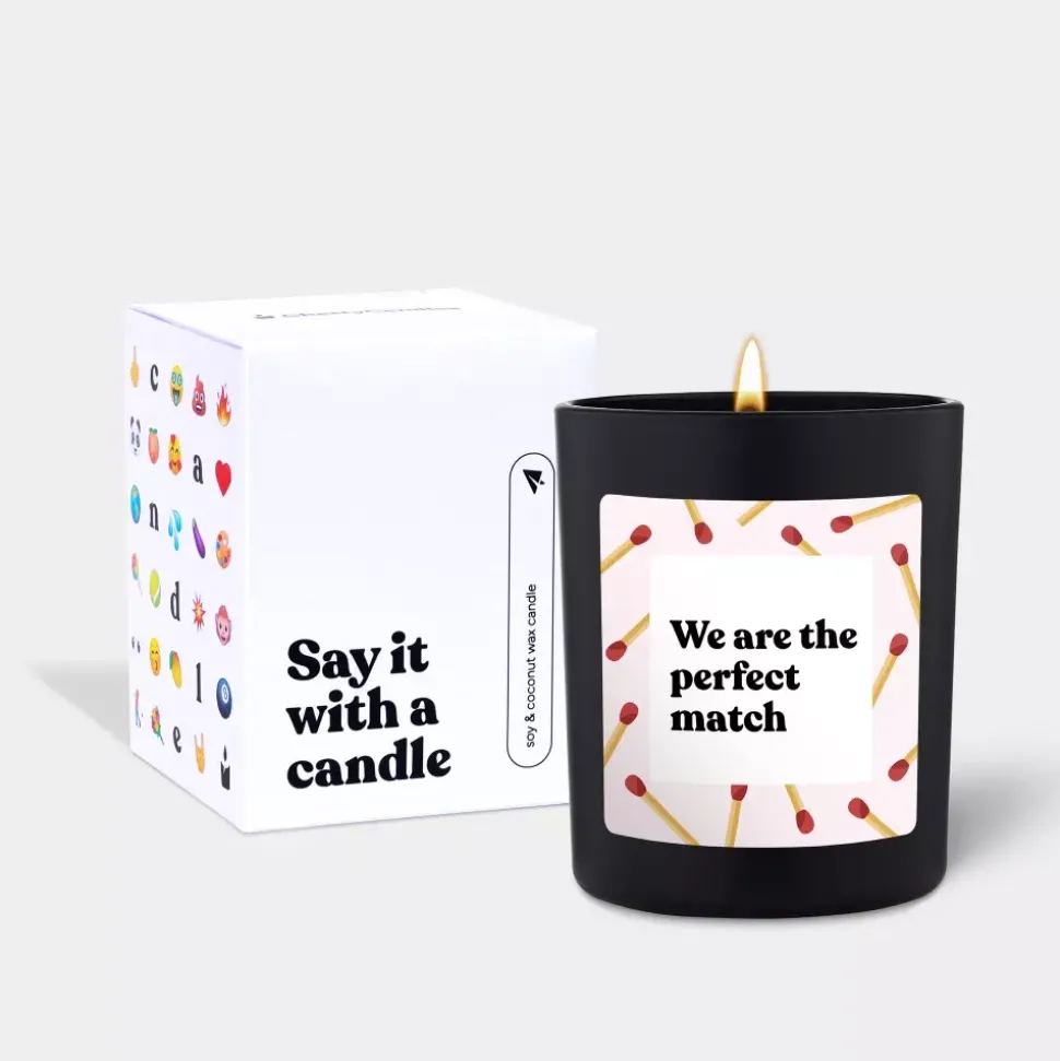 Chatty Candles We Are The Perfect Match