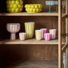 Circus Telysholder M Rosa/Hvit H11
