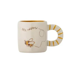 Cloudy Kopp Bee Happy Keramikk
