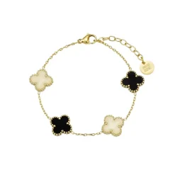 Clover Armbånd Miks/Gull