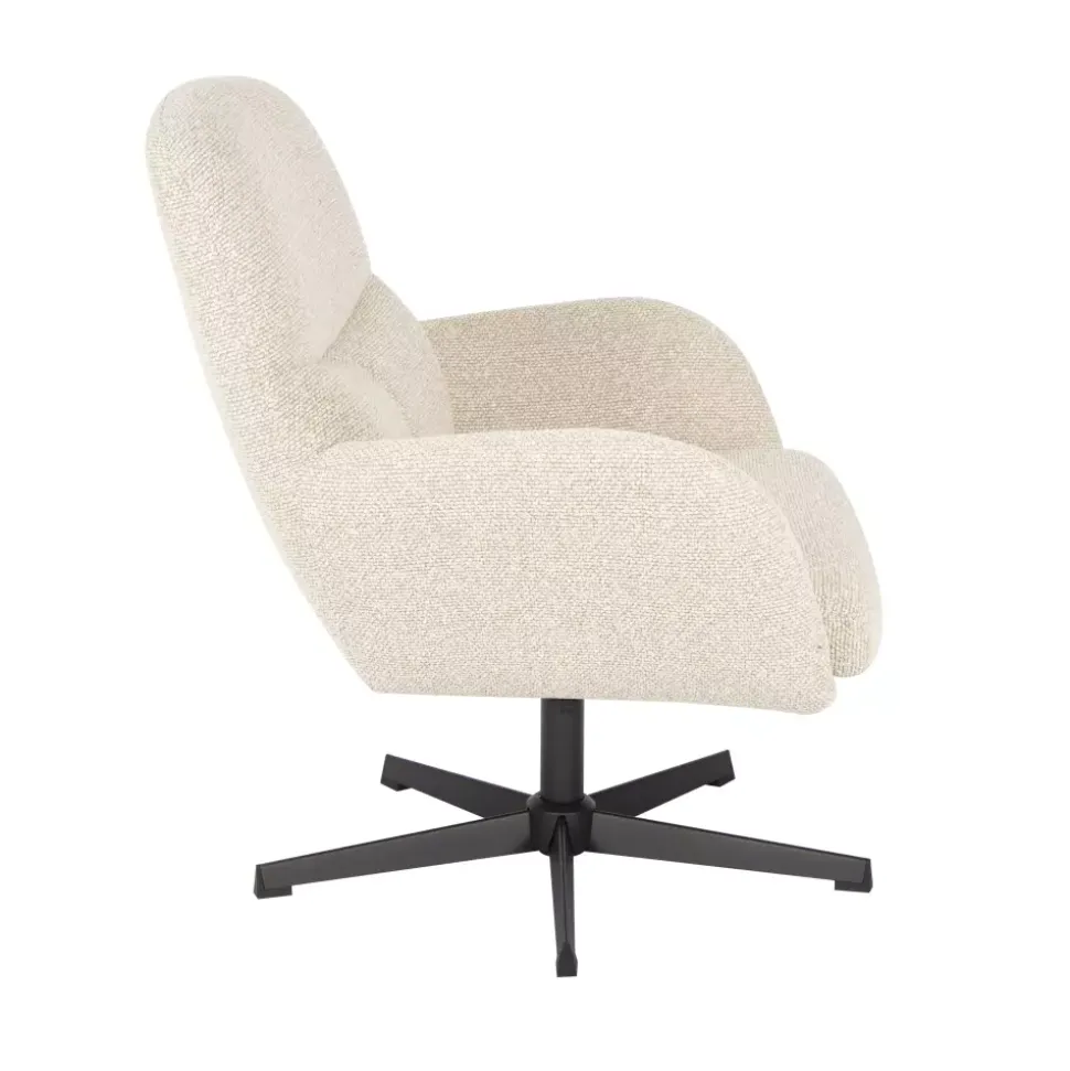 Cole Loungestol Med Tilt Og Sving, Beige