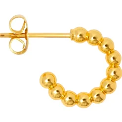 Color Ball Hoops Small Par (2 stk) Forgyldt