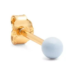 Color Ball Øredobb 1 stk Skyride Blue