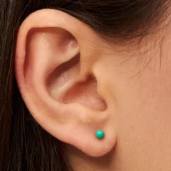 Color Ball Ørering 1 stk Llight Green
