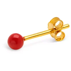 Color Ball Ørering 1 stk Passion Red