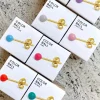 Color Ball Ørering 1 stk White