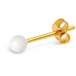Color Ball Ørering 1 stk White