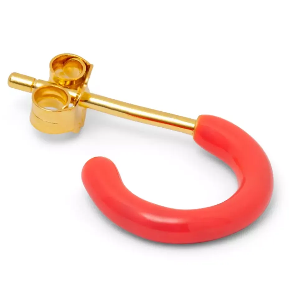 Color Hoop 1 stk Coral