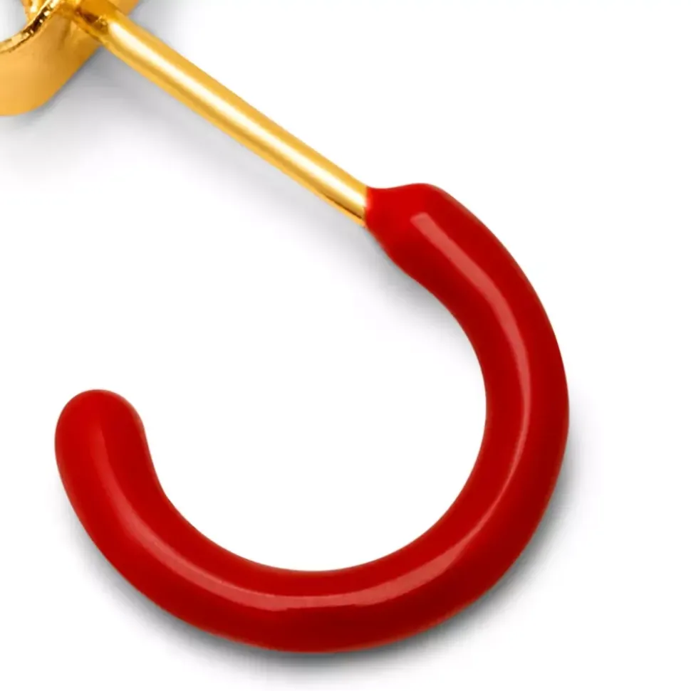 Color Hoop 1 stk Passion Red