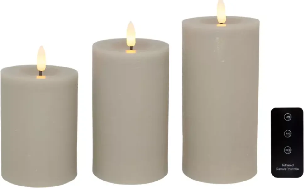 Cozy Ledlys Grå s/4