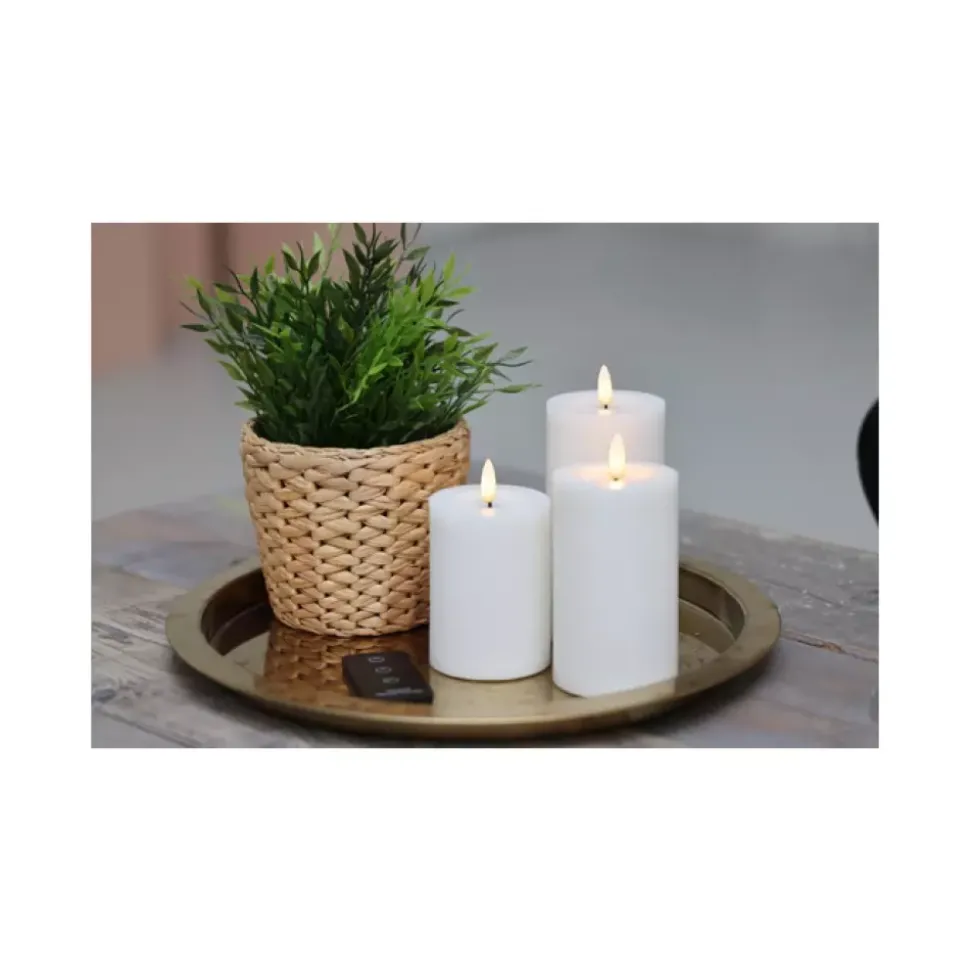 Cozy Ledlys Hvit s/4
