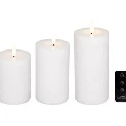 Cozy Ledlys Hvit s/4