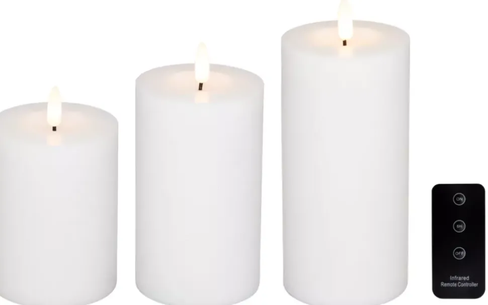 Cozy Ledlys Hvit s/4