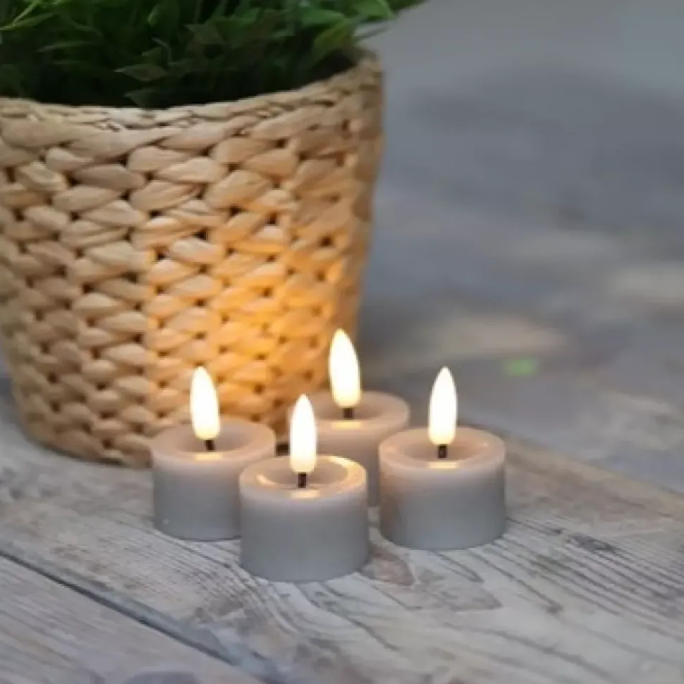 Cozy Telys Grå s/4