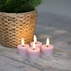 Cozy Telys Rosa s/4