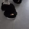 Cozy Tøfler Sort