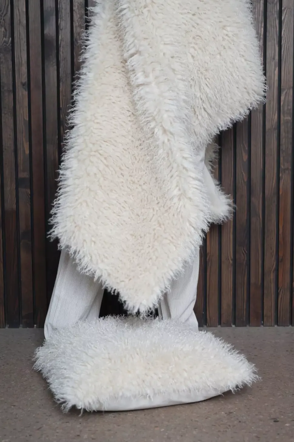 Curly Pledd Offwhite