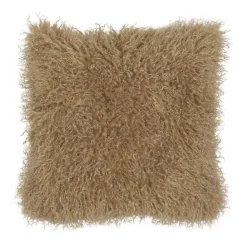Curly Putetrekk Lys Brun 48x48