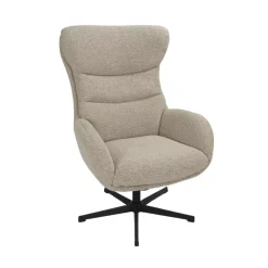 Curtis Hvilestol Med Tilt Og Skammel, Beige