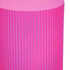 Cylinder Sidebord 30x54 Neon Rosa