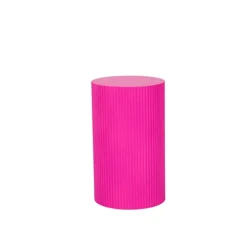 Cylinder Sidebord 30x54 Neon Rosa