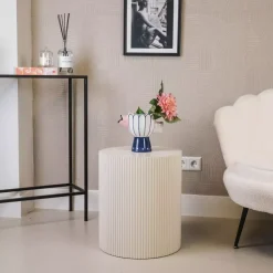 Cylinder Sidebord 39x45 Sand